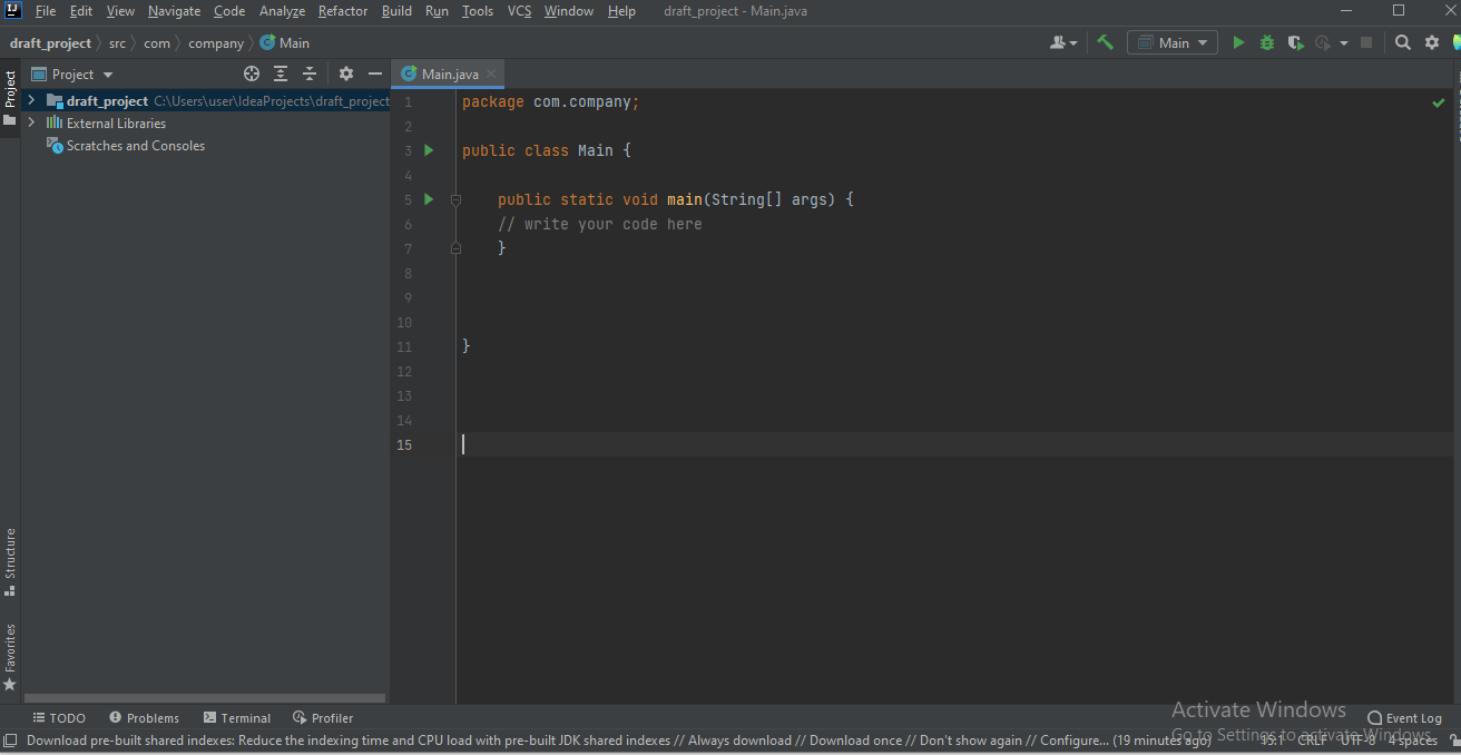 Shortcut In Intellij To Format Code