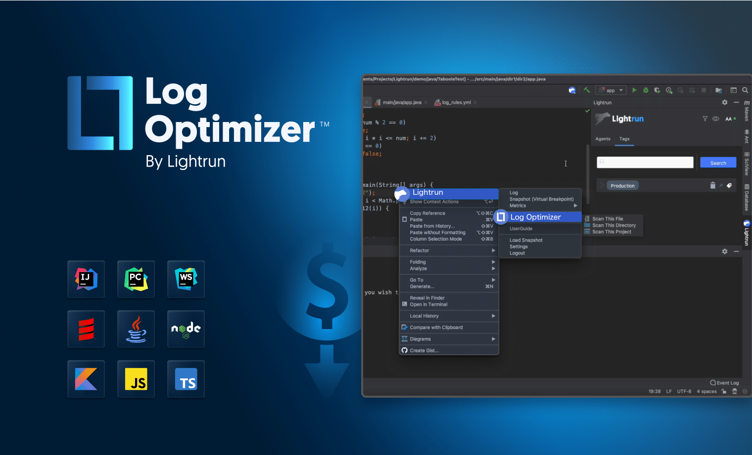 Log Optimizer by Lightrun