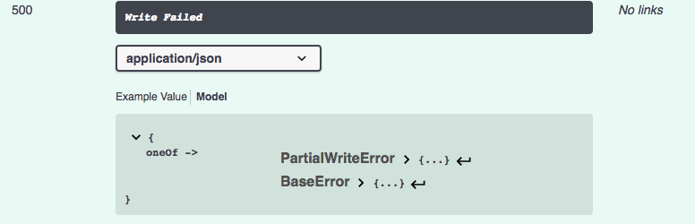 Example of empty object in the returned example 2
