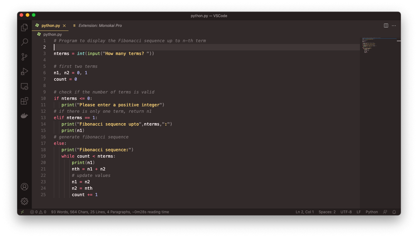Monokai Pro Ristretto