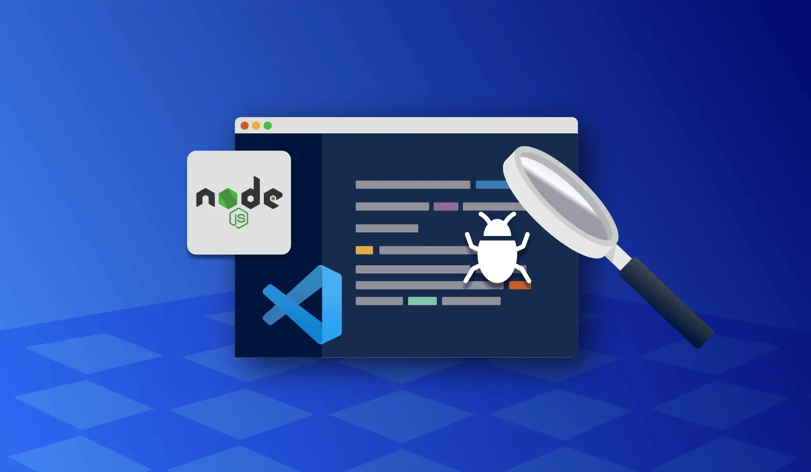How to use VSCode to debug a Node.js application