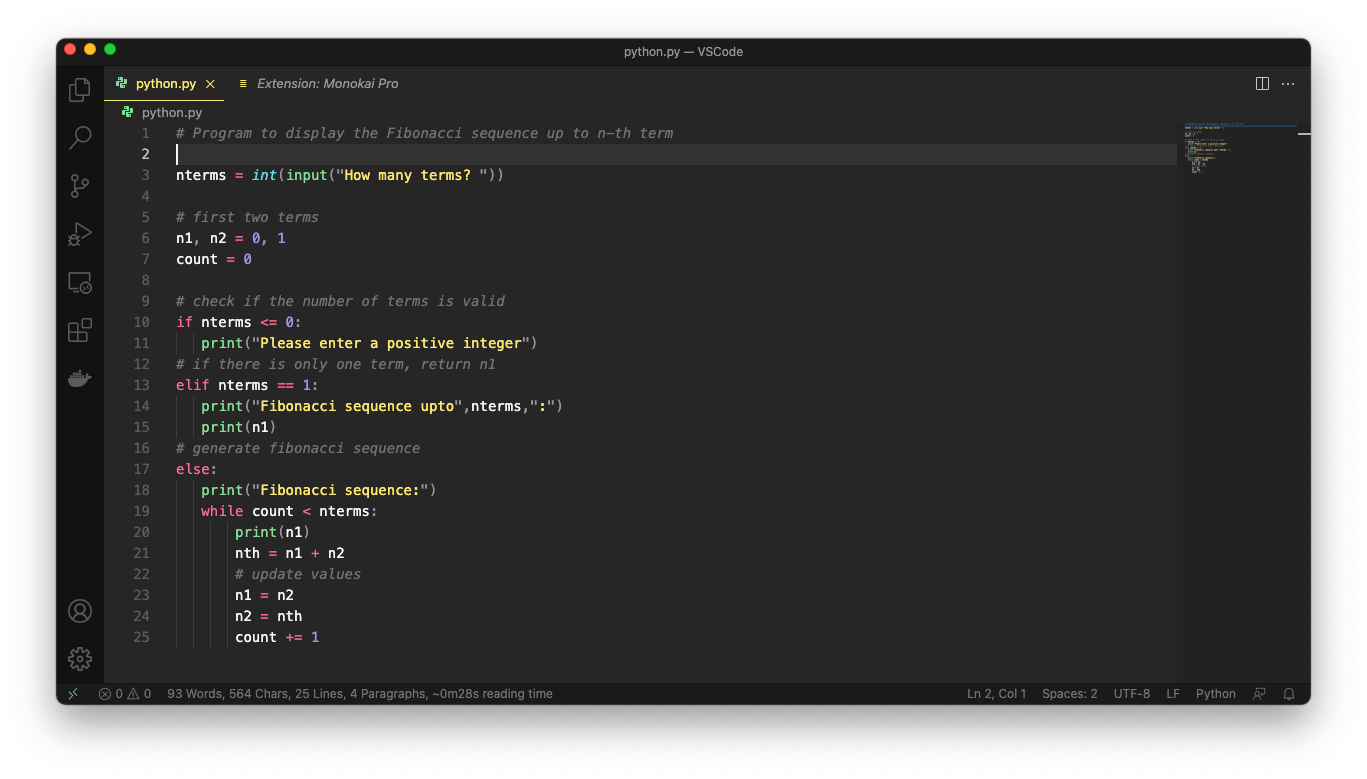 Monokai Pro Spectrum