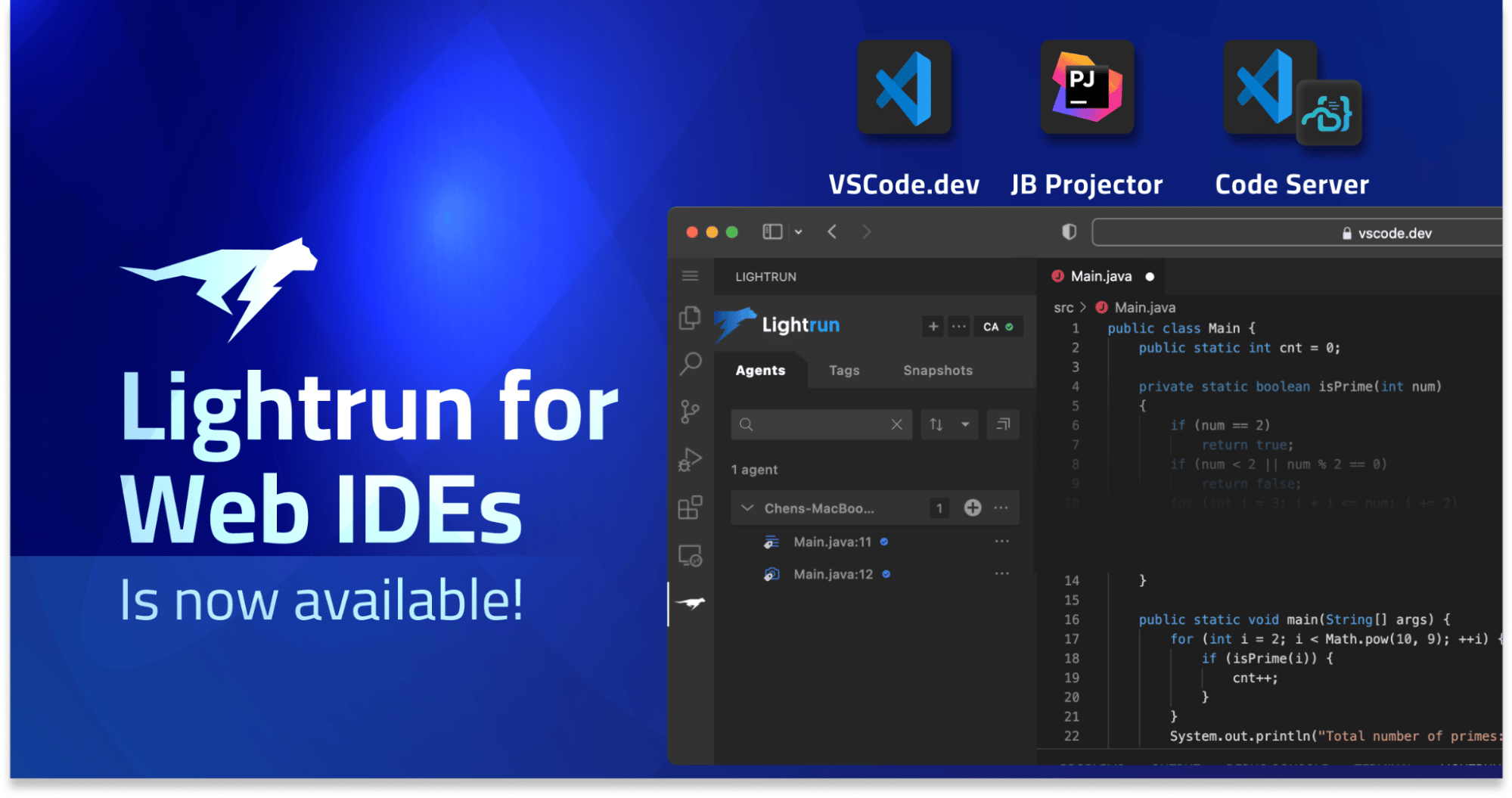 Lightrun Is Now Available For Web IDEs