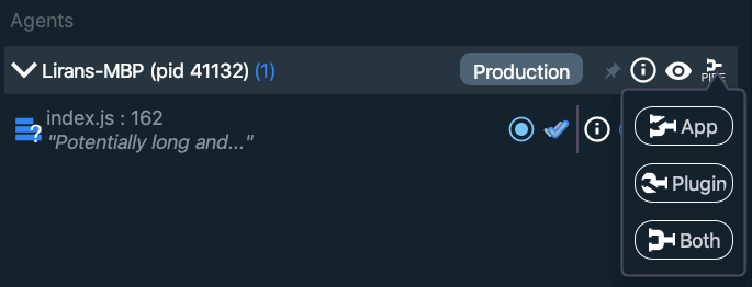 Alert logs will now be sent to both the Lightrun SaaS app