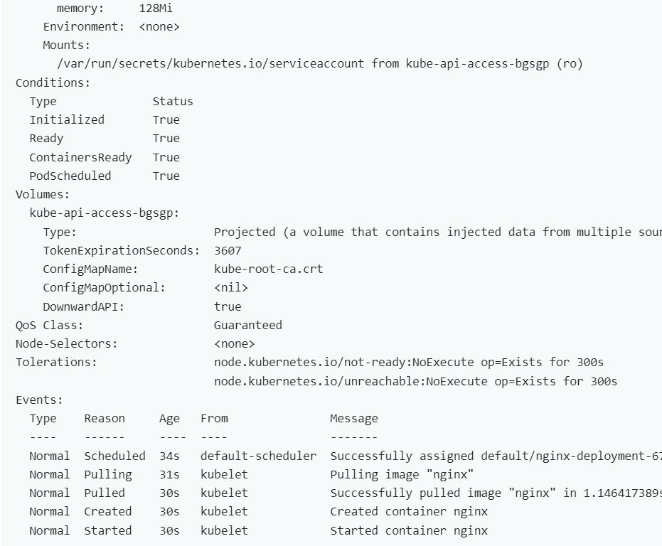 Discovering details about pods 2