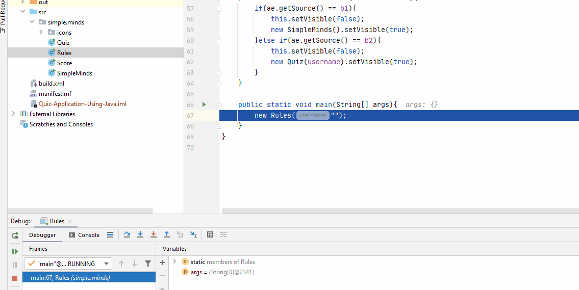 Step out (Shift + F8)