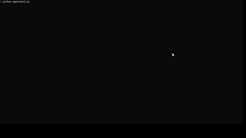 Running a Python program instrumented using the OpenTelemetry SDK