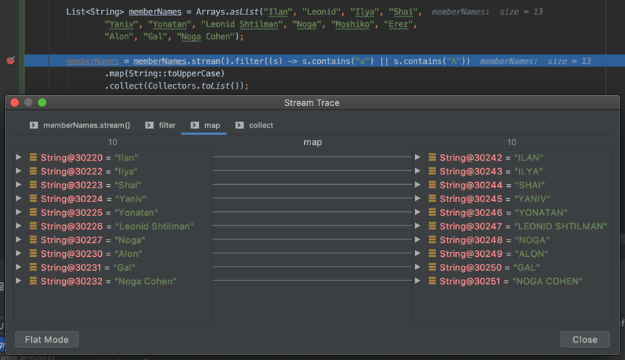Stream debugger in IntelliJ IDEA (3)