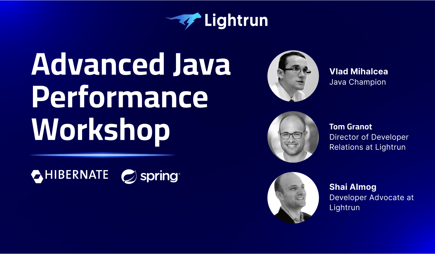 Advanced Java Performance Workshop With Vlad Mihalcea - Lightrun