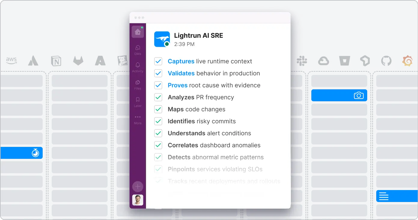Cleric builds a real time model of your architecture