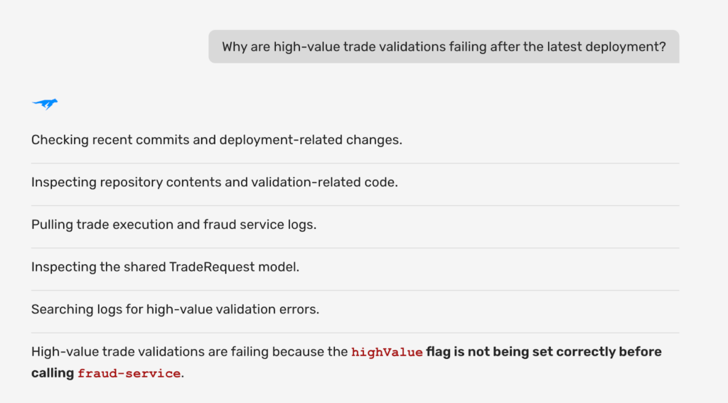 Starting the Investigation with the AI Assistant