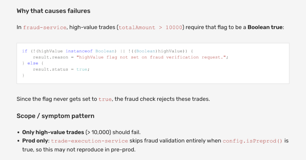 Generating Missing Runtime Evidence
