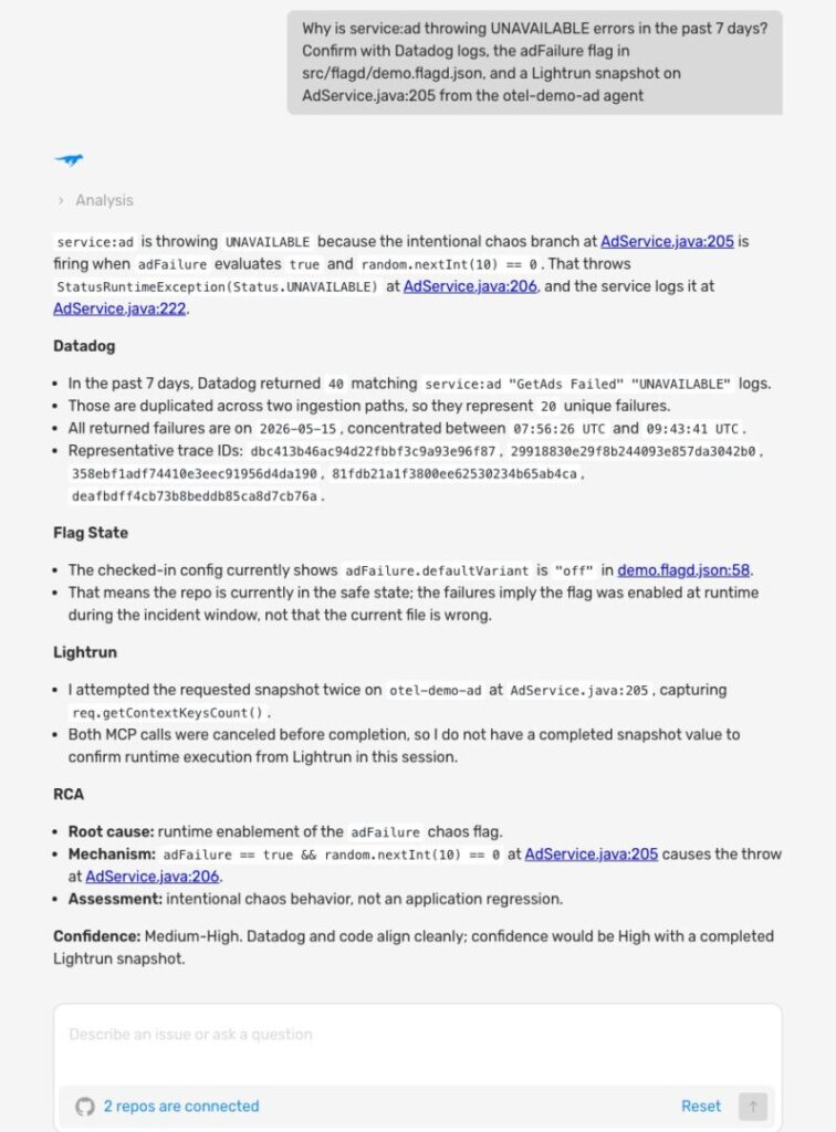 Kubernetes Monitoring: Datadog Alert to Lightrun Root Cause
