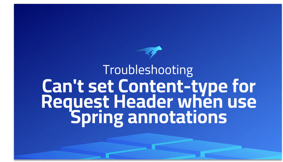 Can’t set Content-type for Request Header when use Spring annotations