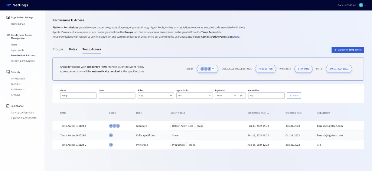 Best Practices for Using JIT Access as Part of Developer Observability