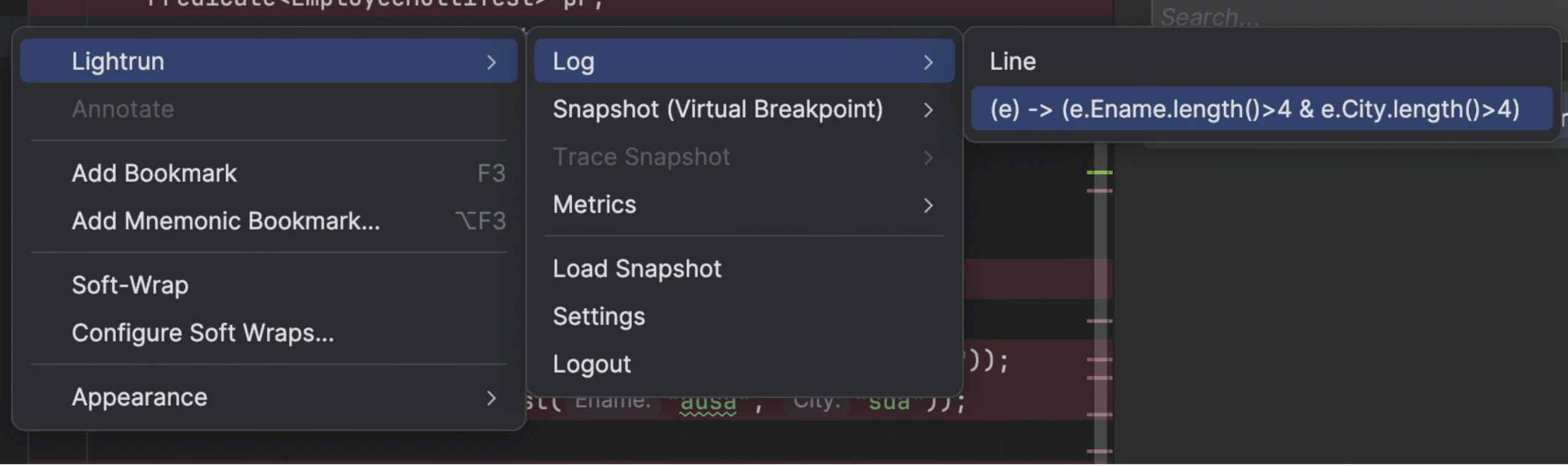 Simplifying Java One Liners (Lambda Expressions) Debugging with Lightrun