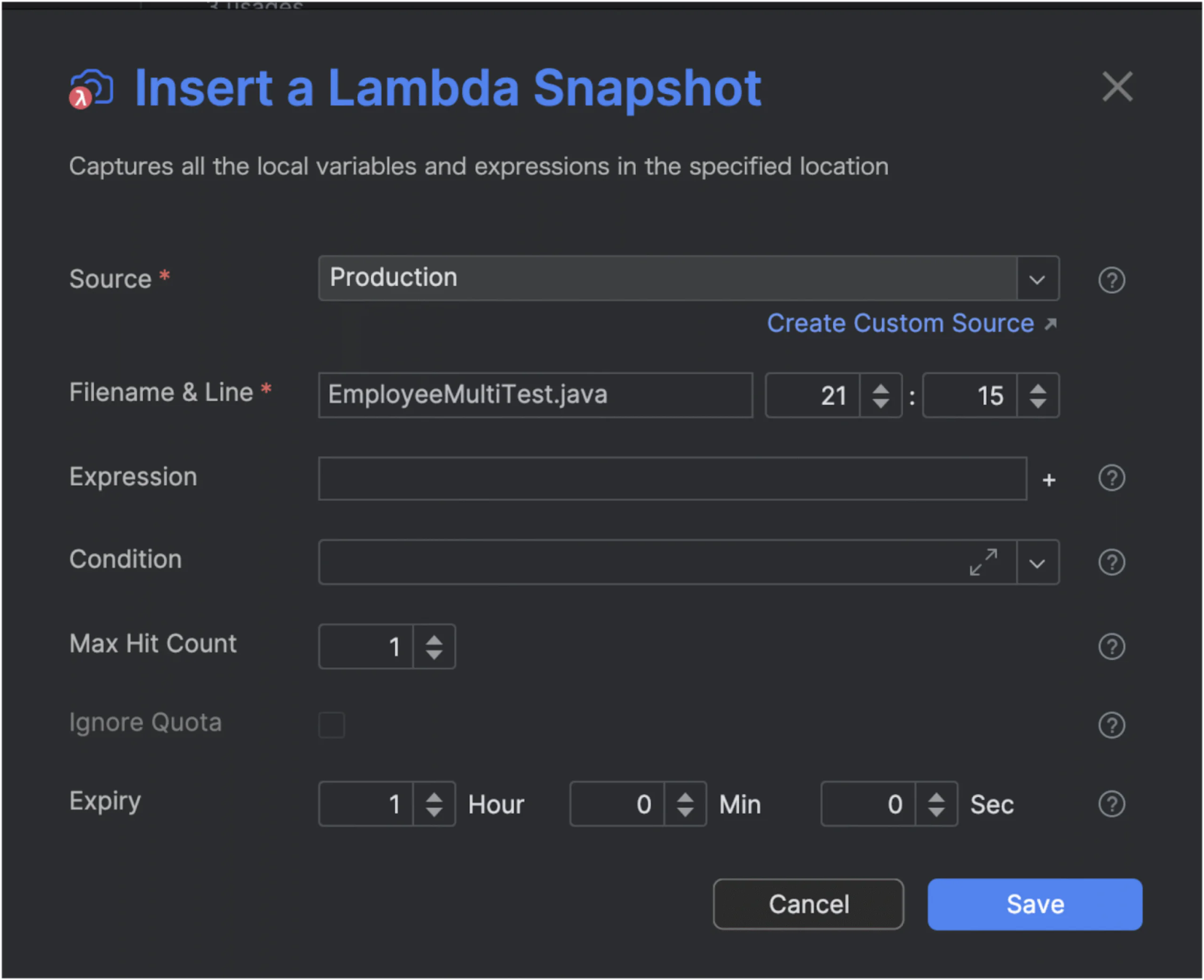 Simplifying Java One Liners (Lambda Expressions) Debugging with Lightrun