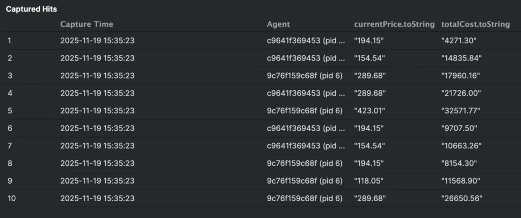 Side-by-Side Variable Comparison for Snapshot Debugging