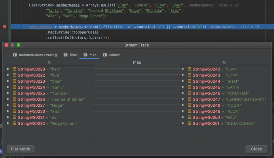 Stream debugger in IntelliJ IDEA (3)