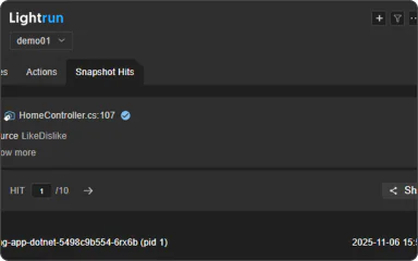 Integration with Lightrun