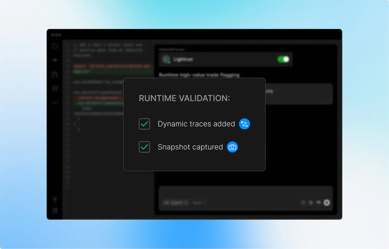 Lightrun Runtime Validation