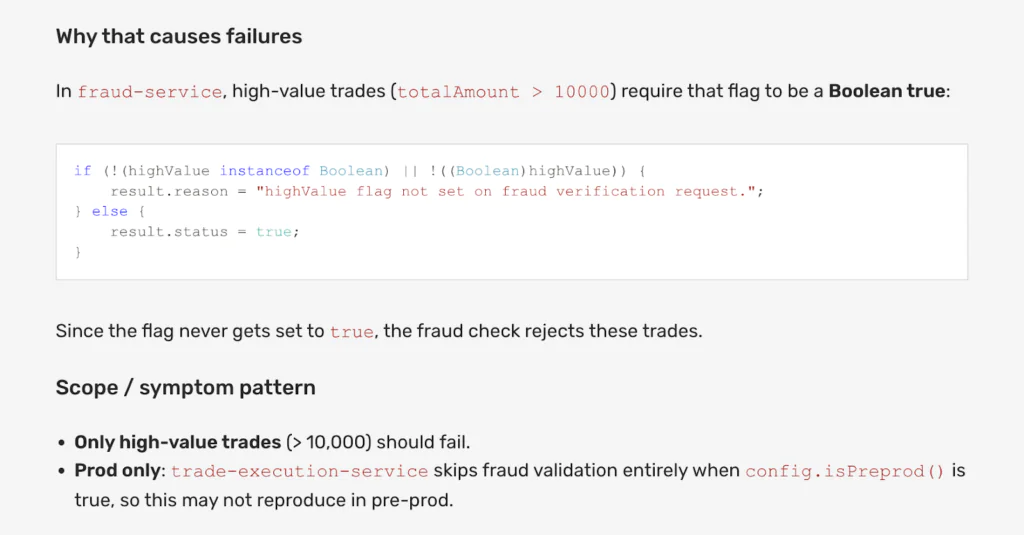 Generating Missing Runtime Evidence