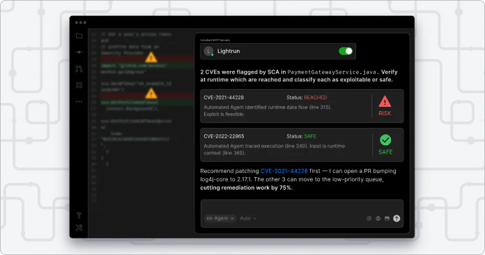 Live Runtime Context for AI Agents | Lightrun