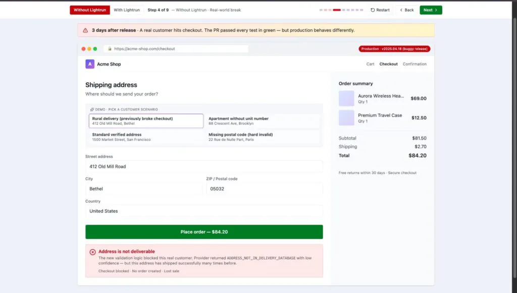 GitHub pull request showing both reviewers approved PR #4281 with a warning that the review evaluated structure but not runtime behavior